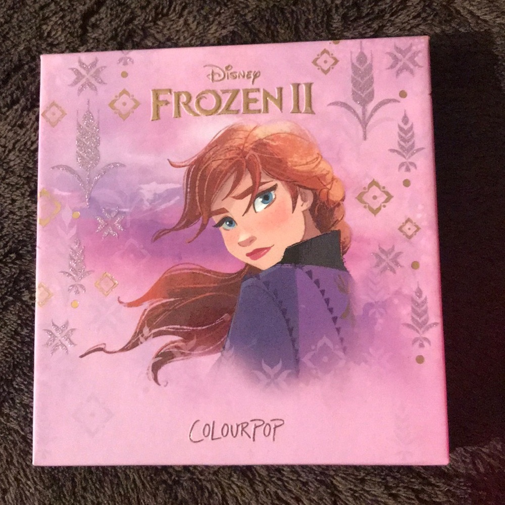 Colourpop Frozen 2 Anna palette